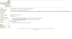Desktop Screenshot of bookstop.sctcc.edu